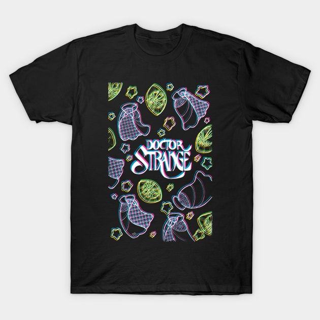 Strange Pattern (neon ver.) T-Shirt by RachelB